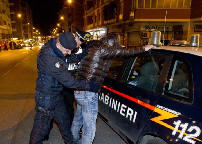 arresto-carabinieri-notte