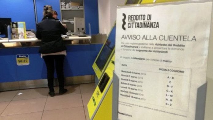 REDDITO CITTADINANZA REDDITO CITTADINANZA