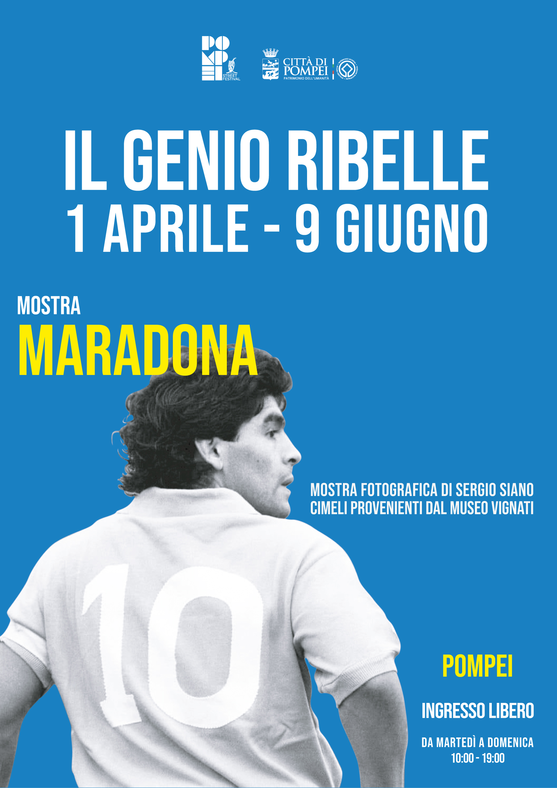 Maradona, il genio ribelle”: la mostra a Pompei dal 1° aprile - Napoli  Village - Quotidiano di Informazioni Online