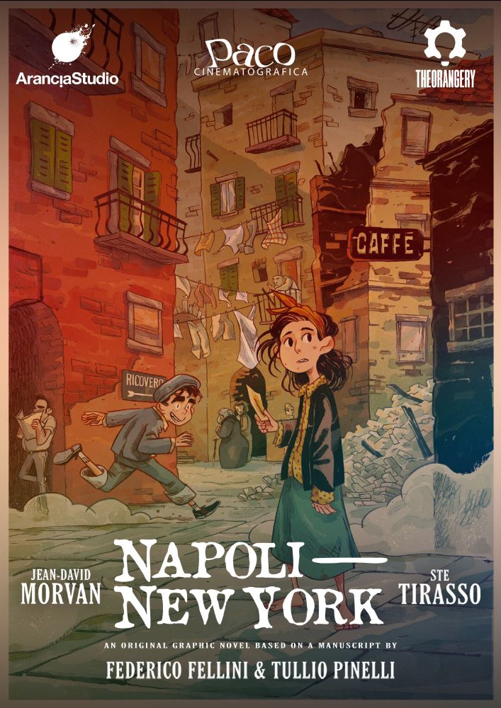 Arriva Napoli - New York: graphic novel basato sul manoscritto originale di  Fellini - Napoli Village - Quotidiano di Informazioni Online