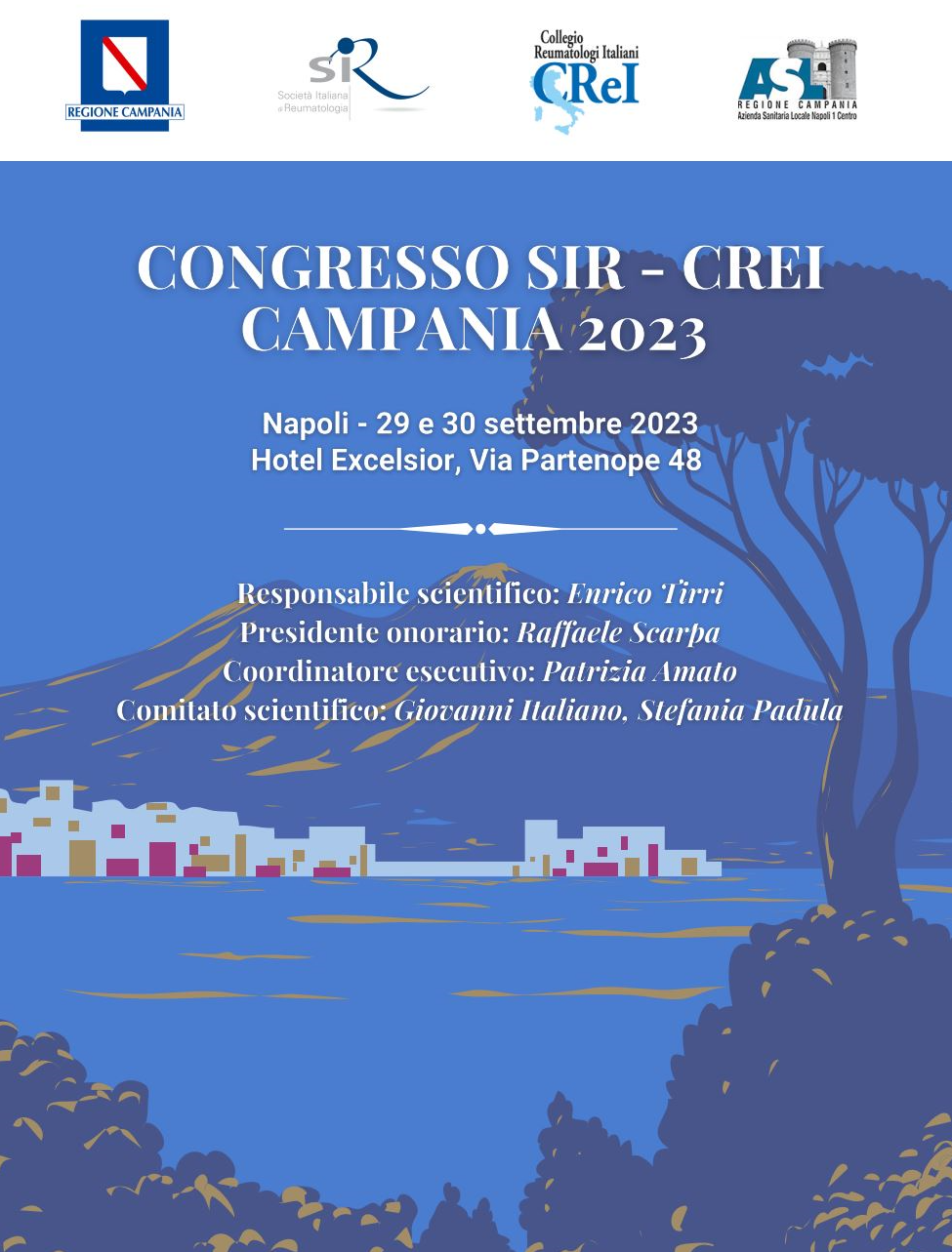 Reumatologia, il 29 e il 30 settembre a Napoli avrà luogo il terzo congresso  - Napoli Village - Quotidiano di Informazioni Online